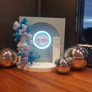 Ý tưởng sản phẩm mới 2024 trang trí bên Backdrop khổng lồ gương bóng bay <span class=keywords><strong>Inflatable</strong></span> kim loại quả bóng lớn bóng sáng bóng <span class=keywords><strong>Inflatable</strong></span> <span class=keywords><strong>Inflatable</strong></span> - Product Image 2