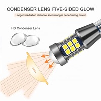 Bombilla LED T15 Canbus 2016 24SMD W16W para Luz de Reversa, Sin Error, Bombilla LED T15 para Luz de Marcha Atrás