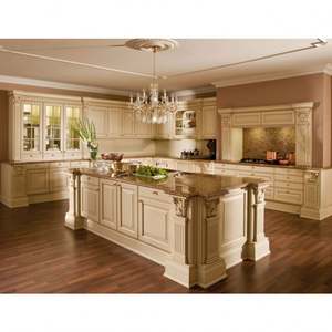 Mueble de Cocina de Madera de Roble de Diseño de Lujo de Nueva Tendencia con Madera Maciza, Diseño Libre, Directamente de Fábrica - Product Image 2