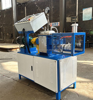 Mélangeur extrudeur à vis 2L à double lame en Z, chauffage électrique, machine à pétrir sous vide Sigma, installation avec coupeur pneumatique