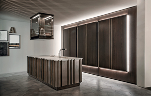 Gabinetes de Cocina Modernos con Diseño Song, Puerta de Madera Contrachapada, Panel de Madera Contrachapada, Superficie Fácil de Limpiar, Garantía de 5 Años, Tamaño y Color Personalizables - Product Image 3