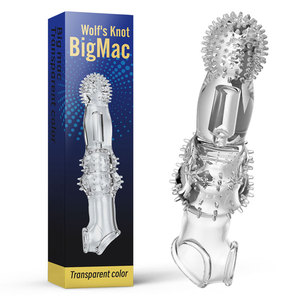 Funda de cristal para pene Beast, extensor de pene, condón, extensión de pene - Product Image 1