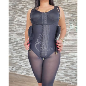 Busto Shapewear Venta al por mayor sin costuras Full Body Shapewear Mujeres Compresión Body Shapers Tummy Control Shapewear Short BBL Butt - Product Image 4