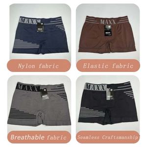 Bóxer Trunk Sin Costuras de Tiro Medio al por Mayor, Calzoncillos de Tela de Poliamida de Alta Elasticidad - Product Image 3