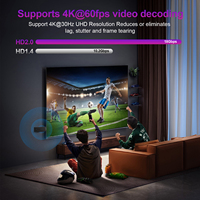 WESOPRO Android TV Stick G2 MAX para Dongle, Reproductor Multimedia de Transmisión 4K, Quad-Core, 2GB RAM, 16GB ROM, Wifi de Doble Banda 5.0