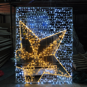 Eid Mubarak 2D LED Motif <span class=keywords><strong>Extérieur</strong></span> Ramadan Lumières Décoratives pour la <span class=keywords><strong>Décoration</strong></span> des Fêtes Musulmanes - Product Image 2