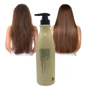 Hair Care Salon Products Keratin Treatment Protein Hair Straightening Creams Professional Brazilian Keratin Hair Repair Cream