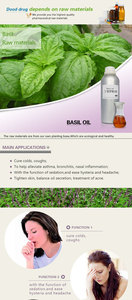 Venta al por mayor directa de fábrica de China: Aceite de albahaca natural 100% puro a granel, aceite de albahaca sagrada para piel y cabello, muestra gratuita. - Product Image 3