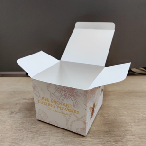 Boîte d'emballage cosmétique en carton Baoren professionnelle pour crème contour des yeux, maquillage, soins de la peau, parfum, avec estampage à chaud simple face, vente en gros - Product Image 4