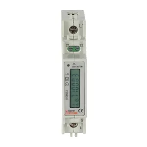 Acrel ADL10-E Single Phase Kwh Energy Meter 10(60)A Direct Connect Din Rail with LCD Display and RS485