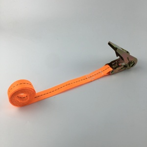 Sangles à cliquet sans fin <span class=keywords><strong>2</strong></span> pouces x <span class=keywords><strong>2</strong></span> m sans crochets, résistance à la rupture de 1200 kg, zinguées, certifiées CE pour moto, camion, remorque - Product Image 2