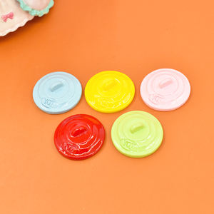 Miniatura de olla colorida en 3D de resina para casa de muñecas, juguete de cocina, bricolaje, fabricación de joyas, colgante para llavero, adorno de pegamento cremoso - Product Image 6