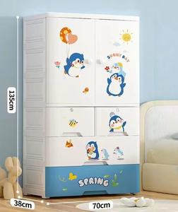 5 слой мультяшный детский шкаф с ящиком для хранения одежды подвесной стиль для хранения детских игрушек хранение детской спальни - Product Image 6