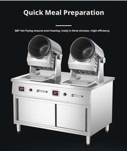 Commercial multi-functional intelligent electric non-stick vegetable <b>fryer</b> Kitchen automatic cooking <b>machine</b> - Product Image 1