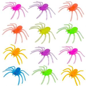 Jouet anti-stress - Araignée réaliste et colorée, idéal pour les farces d'Halloween, les fêtes d'unité des âmes et les accessoires de fête transfrontalière - Product Image 3