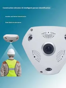 Cámara de Reconocimiento Automático de Personas en Ascensores de Obras de Construcción con IA 4G, Cámara de Seguridad con Reconocimiento de Cascos y Prevención de Sobrecarga - Product Image 3