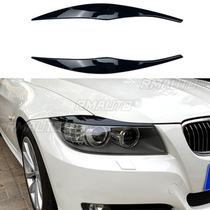 สำหรับ BMW ซีรีส์ 3 E90 E91 320i 330i ปี 2005-2012 ชุดแต่งไฟหน้า ครอบไฟหน้า คิ้วไฟหน้า ตกแต่งไฟหน้า แต่งรถ - Product Image 3
