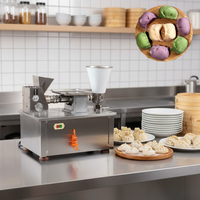 Machine à raviolis automatique à haut rendement 4800 pièces/h pour usage en restaurant avec moteur, moules de formes variées pour samosas et empanadas