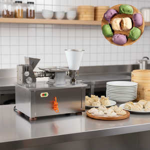 Máquina Automática <span class=keywords><strong>para</strong></span> Hacer Dumplings de Alto Rendimiento, 4800 Piezas/Hora, <span class=keywords><strong>para</strong></span> Uso en Restaurantes, con Diferentes Moldes <span class=keywords><strong>para</strong></span> Diferentes Formas - Product Image 1