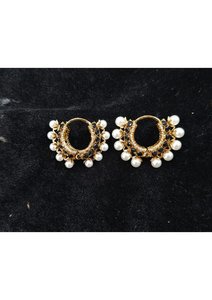 Pendientes de Perlas con Baño de Oro de Primera Calidad para Mujer, Joyería de Moda, Diseño Ligero para Uso Diario y Bodas - Product Image 6