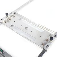 Para máquina recortadora de sierra Circular eléctrica guía de borde herramienta de tabla de corte de posicionamiento enrutador de carpintería Marco de posicionamiento circular