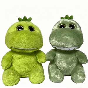 Juego de Peluches de Dinosaurios Adorables en Verde, Naranja, Azul y Verde Azulado, Animales de Peluche Suaves para Niños Mayores de 3 Años, Regalo Unisex - Product Image 2