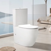 WC en porcelaine deux pièces à design moderne, à poser au sol, avec siphon en P et en S, en promotion, pour personnes âgées, fabrication chinoise