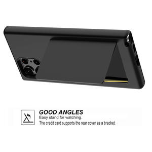 Pochette <span class=keywords><strong>de</strong></span> téléphone pour Samsung Cover avec porte-cartes A54 S 23 S24 S 24 Ultra Plus Phone Case avec poche pour cartes <span class=keywords><strong>de</strong></span> visite - Product Image 5