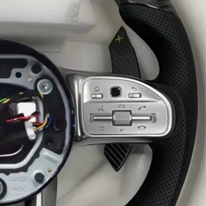 Volante de Fibra de Carbono para Automóvil Mercedes-Benz Clase A, B, C, E, <span class=keywords><strong>G</strong></span>, S, para Amg GT, CL, SL, GL, ML, W212, W176, W213, W211, W205 - Product Image 5