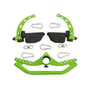 Juego de 8 piezas de entrenador multifuncional, Asa de tracción trasera integrada, mango de <span class=keywords><strong>agarre</strong></span> <span class=keywords><strong>Mag</strong></span> de todos los tamaños, barra de mancuernas de peso usadas para el hogar - Product Image 4