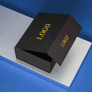 Cajas de cartón de regalo con cierre magnético rígido plegable de lujo con logotipo impreso personalizado para embalaje de ropa Embalaje de papel Premium - Product Image 3