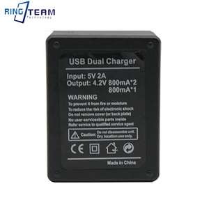 <span class=keywords><strong>Chargeur</strong></span> double batterie USB AHDBT401 GoPro AH-DBT-401 pour caméra d'action HERO4 HERO <span class=keywords><strong>4</strong></span> - Product Image 2