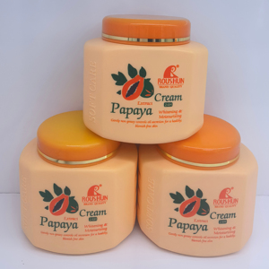 ROUSHUN Crema Corporal Aclarante con Vitamina E y Papaya de 350g para Cuidado e Iluminación de la Piel - Product Image 1