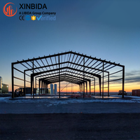 Abri métallique préfabriqué de haute qualité à bas prix / Structure en acier / Grange préfabriquée / Entrepôt