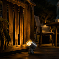Projecteur LED monocouleur anti-éblouissement 60W IP65 pour extérieur, idéal pour les grands mât, les places, les paysages et les parcs
