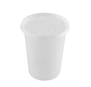1 Quart Round <b>Plastic</b> Takeaway Food <b>Container</b> BPA Free Microwave Safe Single Tier 32 OZ Capacity Soup <b>Container</b> - Product Image 6