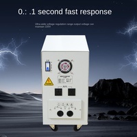 JJW Stabilisateur de tension monophasé de haute précision 10KVA Alimentation régulée universelle en courant alternatif Fréquence 220V 50Hz