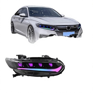 Nouveaux phares LED RGB colorés Auto-y pour Honda Accord 10e génération (2018-2022) 6500K 6000 Lumens 12V Accessoires de voiture - Product Image 2