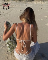 Oem/Odm Designer Badpak Bekende Merken Zwemkleding Vrouwen String Bikini Set