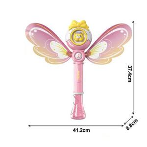 Tik Tok Venta caliente Oso <span class=keywords><strong>de</strong></span> dibujos animados eléctrico palo <span class=keywords><strong>de</strong></span> <span class=keywords><strong>burbujas</strong></span> con alas regalo <span class=keywords><strong>de</strong></span> Navidad juguete niños batería juguete palo <span class=keywords><strong>de</strong></span> <span class=keywords><strong>burbujas</strong></span> - Product Image 4