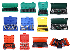 35 Pcs Công Cụ Không Khí Sâu Tác Động Metric 1/2 Inch Cờ Lê Tác Động Cờ Lê Sâu Ổ Cắm Bộ - Product Image 6