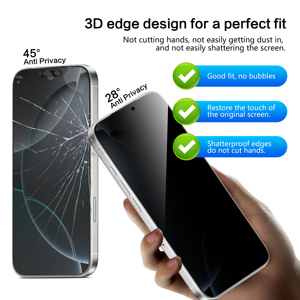 Aurey Tùy Chỉnh Riêng Tư Gốm Phim Tempered Glass Bảo Vệ Màn Hình Chống Bụi Điện Thoại Di Động Bảo Vệ Cho Iphone 17 Pro 17Air - Product Image 5