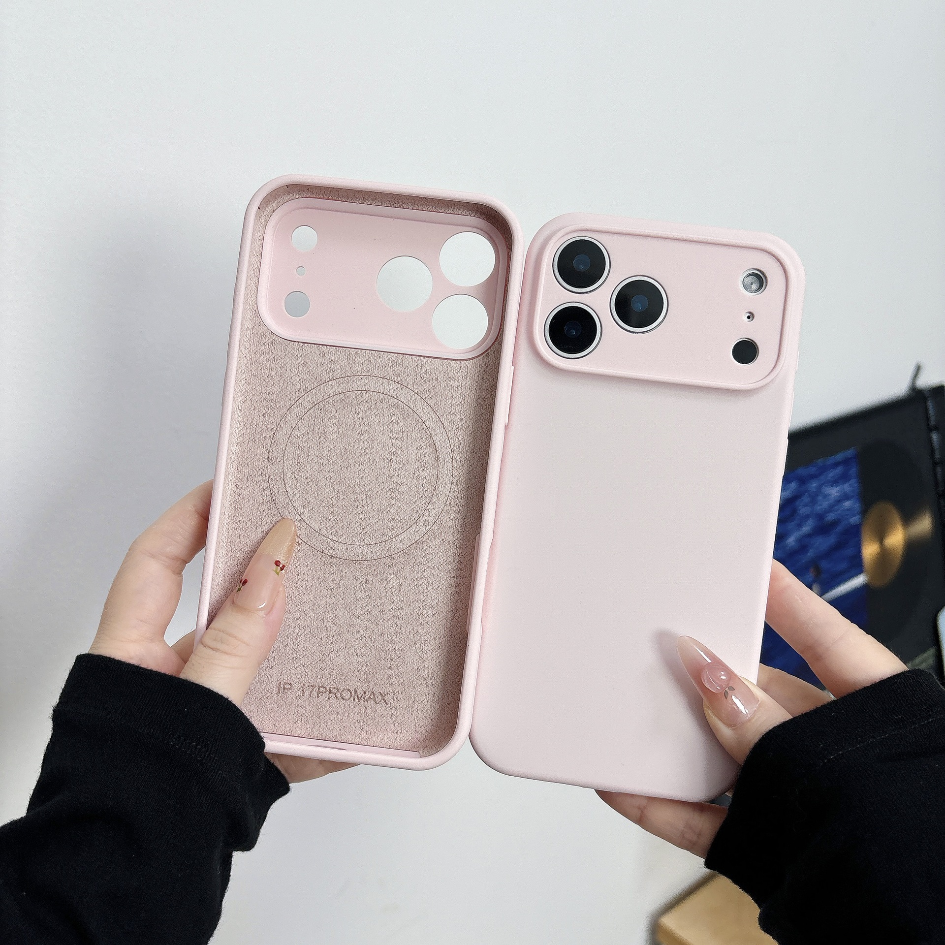 Pink white