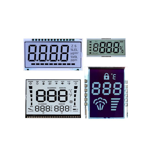 128x64 FSTN Segment LCD Display Module Negative Transmissive Monochrome LCD for Industrial Control