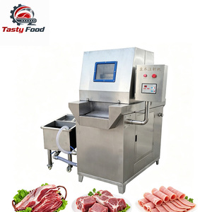 Machine d'injection automatique de saumure et de sel pour viande (canard, dinde, agneau, poulet, bœuf, porc) de haute qualité, industrielle et commerciale, avec aiguilles personnalisées - Product Image 1