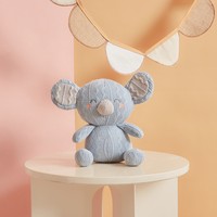 Crochet doux éléphant tricoté poupée dinosaure lapin Koala bébé couette Animal en peluche animaux en peluche et jouets en peluche