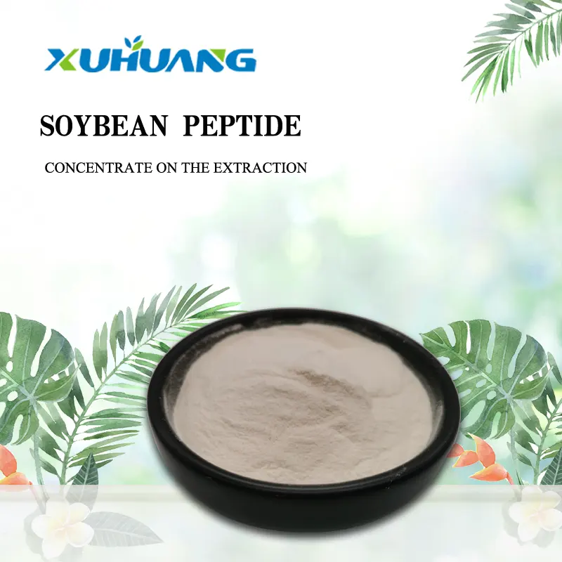 Hot Sell Bulk Groothandel Goedkope Plantaardige Eiwitsupplementen Soja-Eiwit Extract Peptide Ruw Poeder In Voorraad