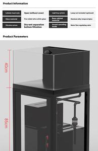 2025 nouveau <span class=keywords><strong>Mini</strong></span> bureau écologique <span class=keywords><strong>Aquarium</strong></span> Decai Rock plaque carré réservoir décoration de la maison pour la décoration de Table - Product Image 4