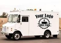 Impression d'autocollants en vinyle auto-adhésifs pour la personnalisation de food trucks, film de décalcomanie pour carrosserie de voiture et de bus, publicité extérieure