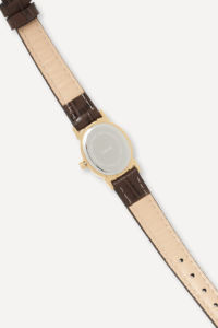 Reloj de Pulsera GBHW Clásico ARO en Oro Marrón, Elegante y Lujoso Reloj de Cuarzo, Estilo Casual de Negocios, Analógico con Correa de Cuero Genuino - Product Image 4